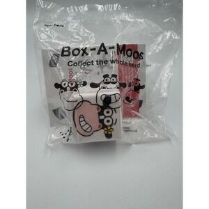 Chick-fil-A Box-A-Moos Cow Toy Sealed‎ NIP Fast Food Collectible 2024 Promo